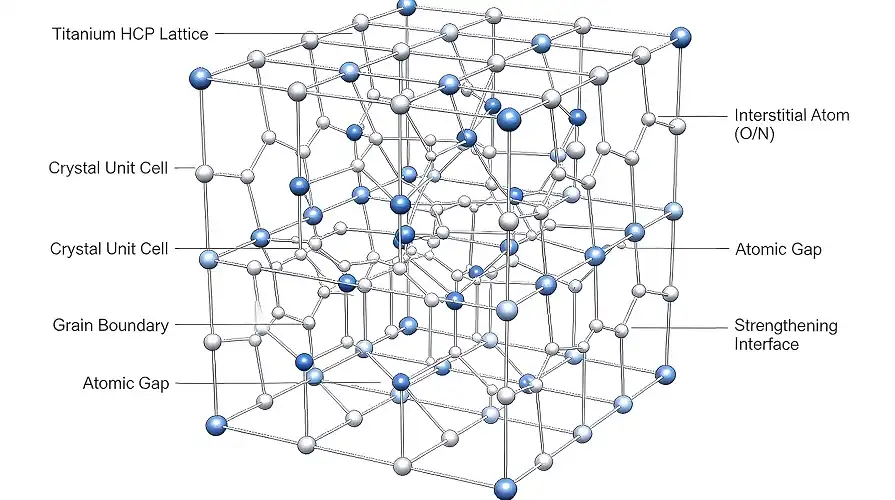 Titanium Crystal Structure Diagram
