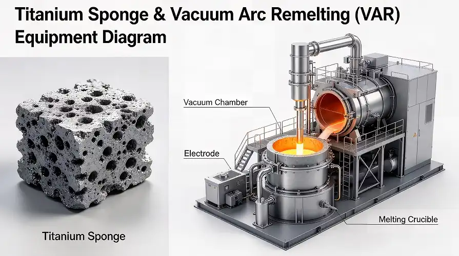 Titanium Sponge & VAR Melting Equipment