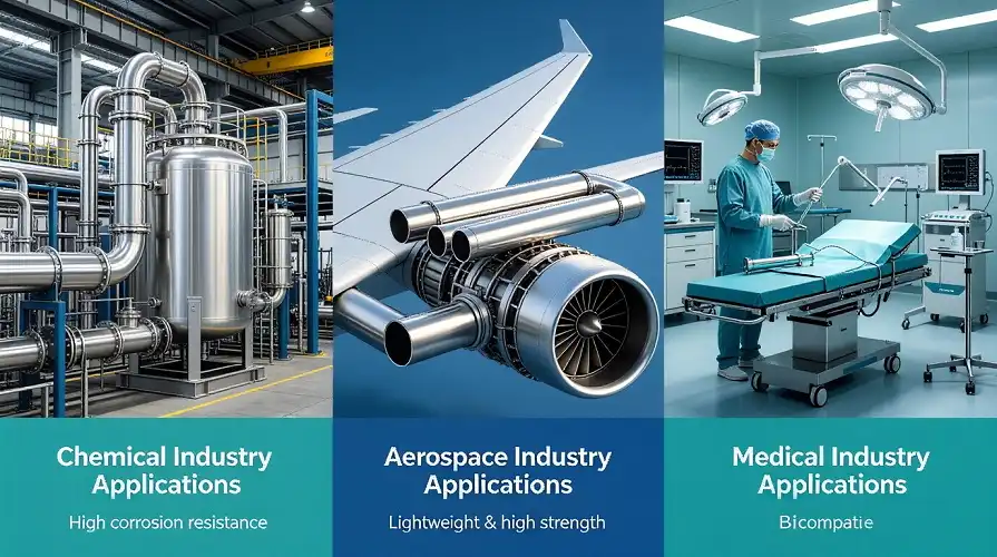 Multi-industry Titanium Application Multi-industry Titanium Application
