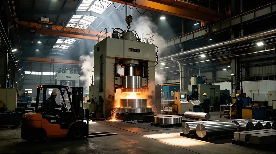 Titanium Alloy Forging Workshop