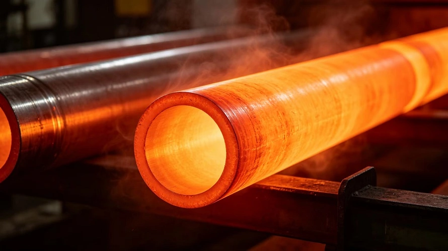 High-temperature titanium seamless pipe High-temperature titanium seamless pipe