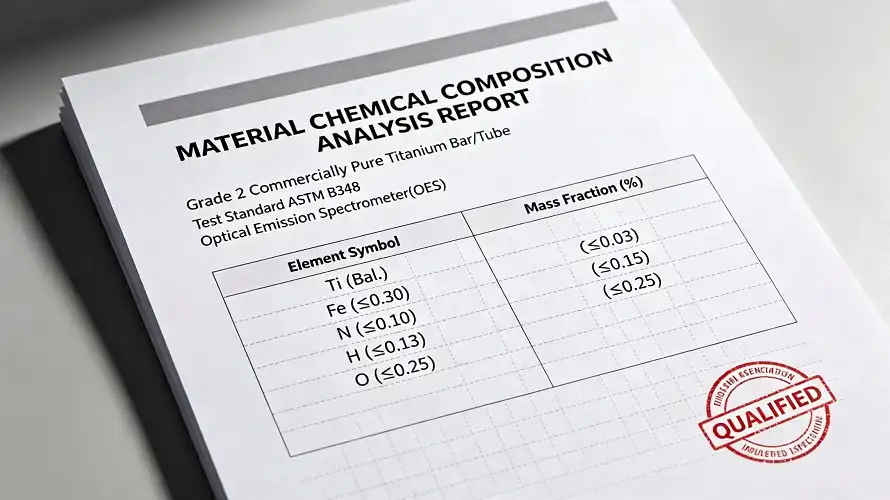 	Chemical Composition Report