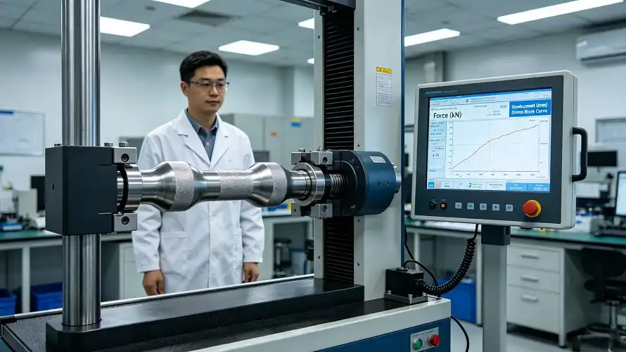 Tensile Test of Titanium Alloy Tensile Test of Titanium Alloy