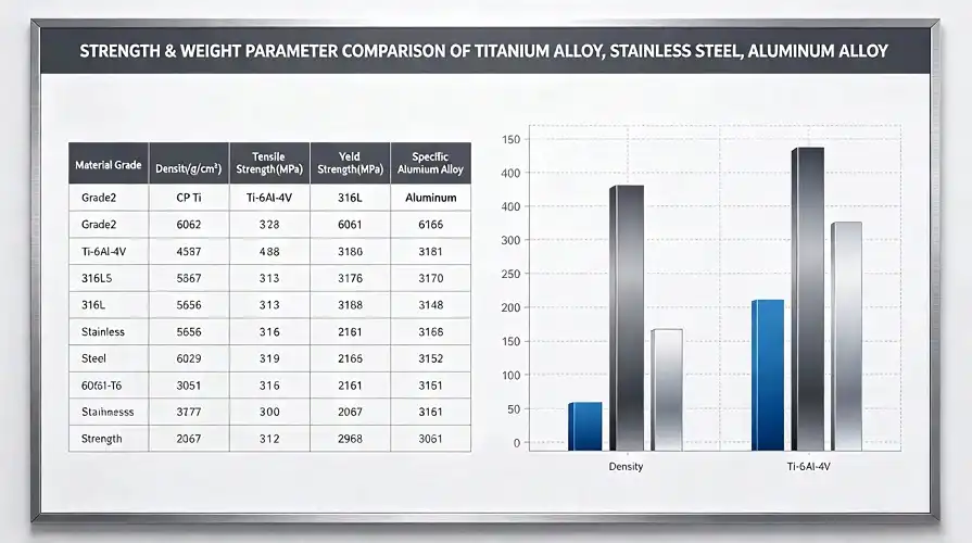 Strength-to-Weight Comparison Chart Strength-to-Weight Comparison Chart