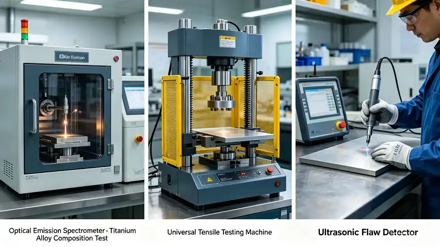 Titanium Material Laboratory Testing Equipment Set Titanium Material Laboratory Testing Equipment Set