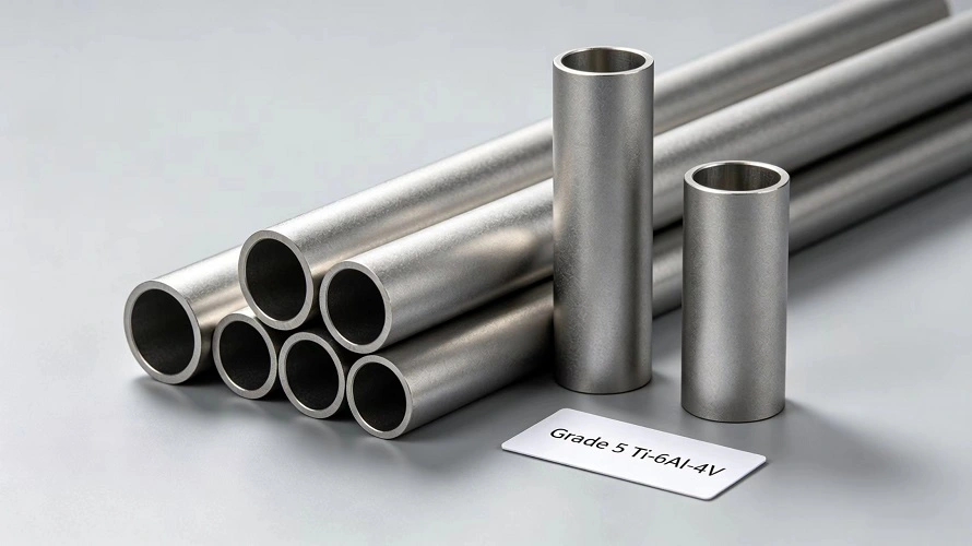 Raw Stock of Gr5 Titanium Seamless Tubes Raw Stock of Gr5 Titanium Seamless Tubes
