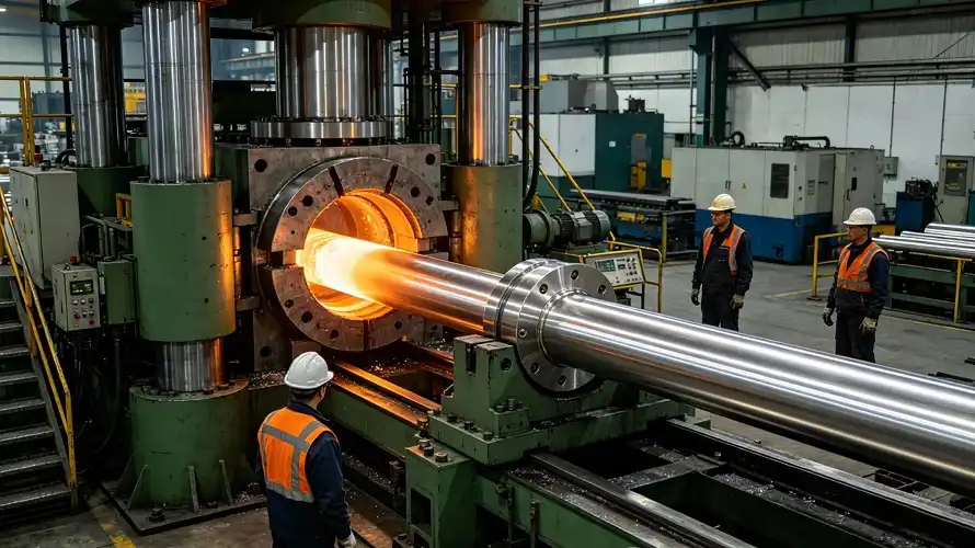 Titanium Billet Hot Extrusion Line Titanium Billet Hot Extrusion Line