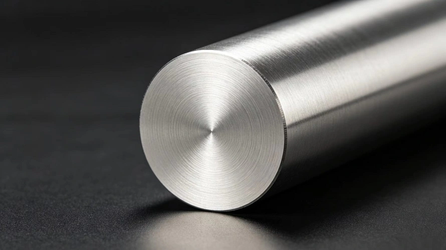CP titanium rod cross-section specimen 