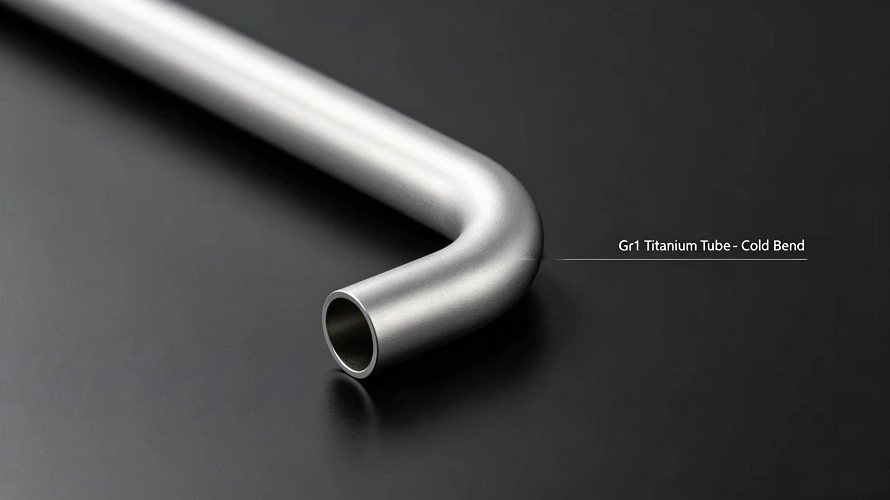 Gr1 Titanium Tube Cold Forming Bend Sample