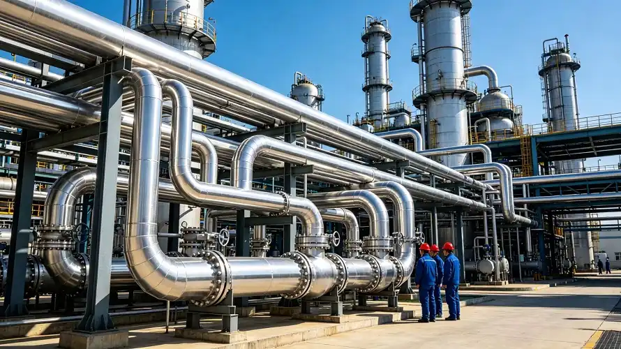 Gr1 Titanium Tube Field Application at Luoyang Petrochemical Plant