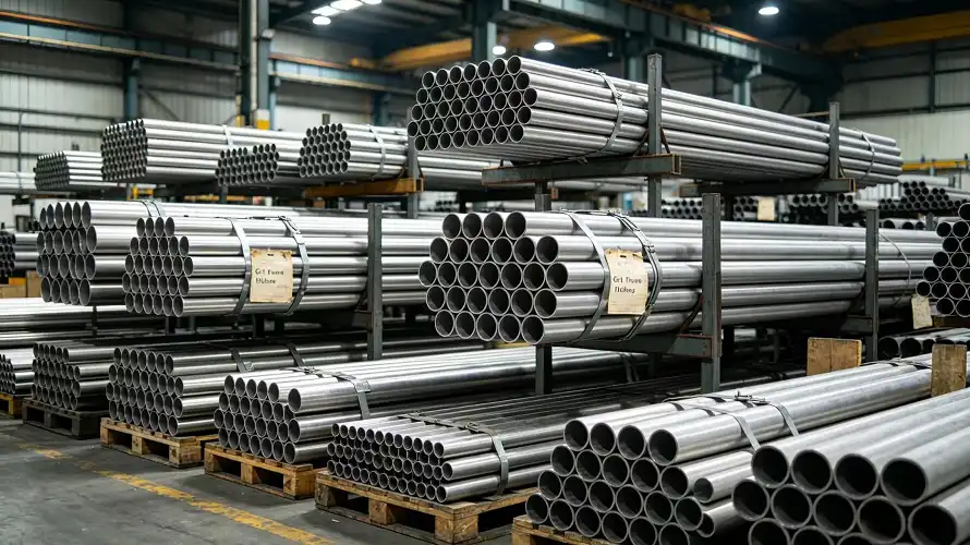 Baoji Titanium Factory Warehouse with Gr1 Tube Inventory