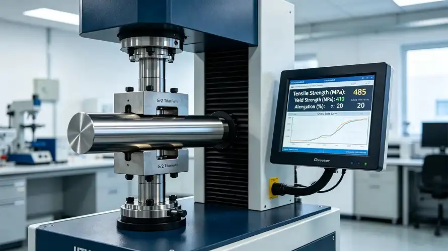 Universal Tensile Testing Machine for Titanium Bar Universal Tensile Testing Machine for Titanium Bar