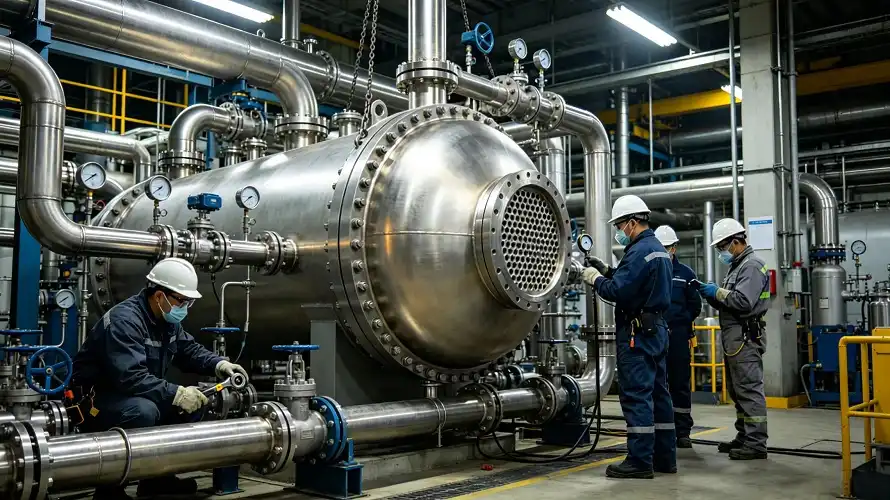 Gr1 Titanium Heat Exchanger for Chemical Industry Gr1 Titanium Heat Exchanger for Chemical Industry