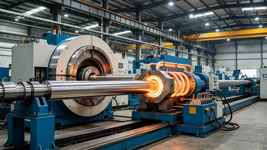 Warm Bending Production Line with Temperature Control Fixtures Warm Bending Production Line with Temperature Control Fixtures