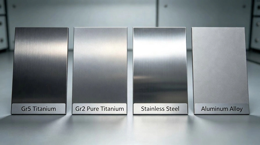 multi-material sample comparison