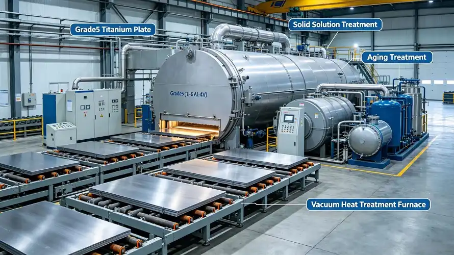 Vacuum Heat Treatment Production Line for Titanium Vacuum Heat Treatment Production Line for Titanium