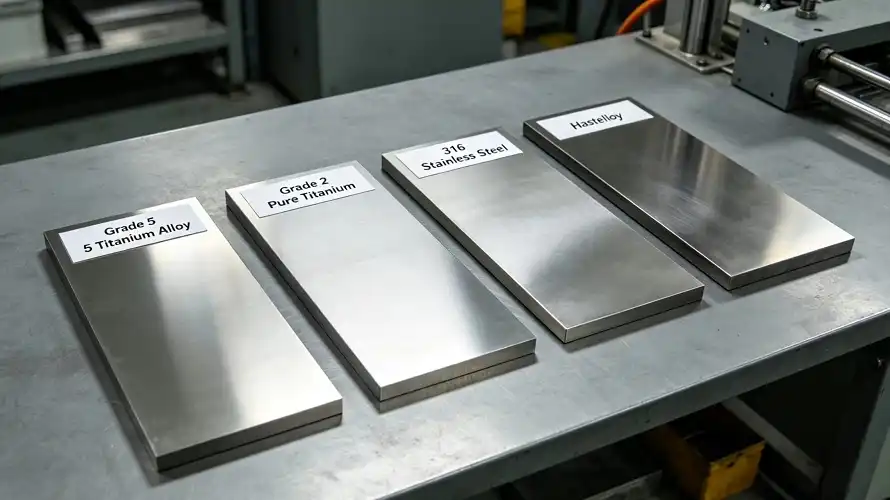 Multi-material Sample Comparison Panel
