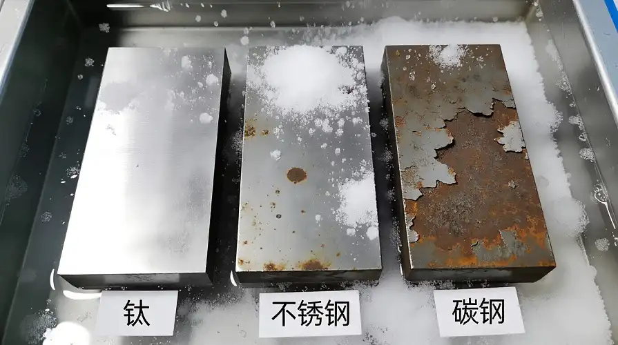 Salt Spray Corrosion Contrast Test Specimens Salt Spray Corrosion Contrast Test Specimens