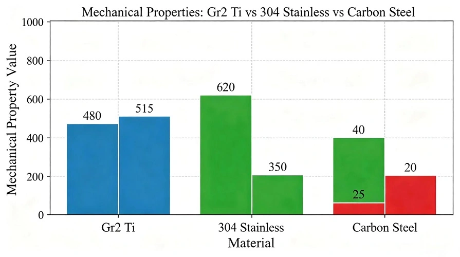 Mechanical Property Comparison Bar Chart Mechanical Property Comparison Bar Chart