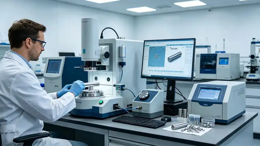 Titanium Chemical Composition Test Titanium Chemical Composition Test