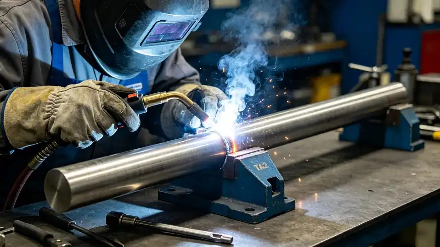 TIG Welding of Titanium Rod TIG Welding of Titanium Rod