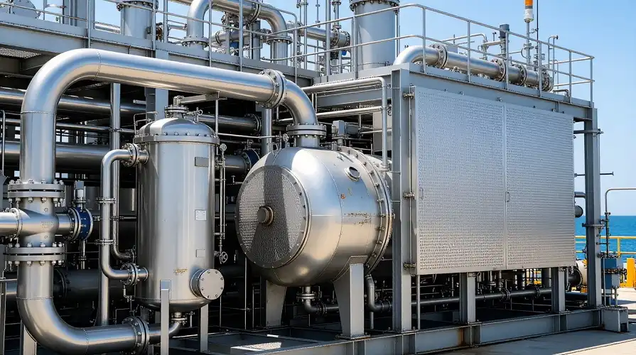 Titanium Tubes for Marine & Desalination 