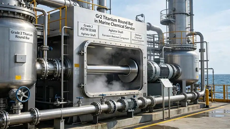 Marine & chemical equipment working shot 