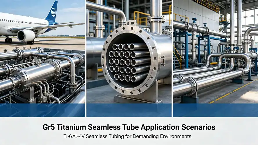 Multi-industry Application Collage of Grade 5 Titanium Tubes Multi-industry Application Collage of Grade 5 Titanium Tubes