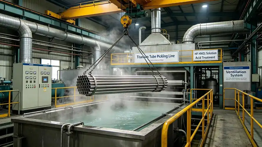Titanium pickling production line tank Titanium pickling production line tank