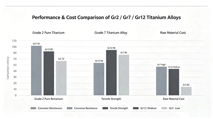 Performance & cost comparison of titanium grades Performance & cost comparison of titanium grades