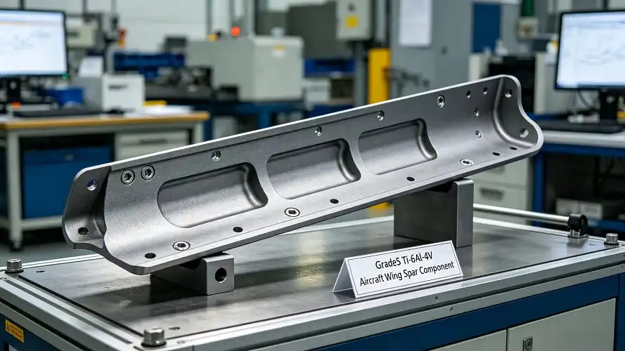 Aerospace Grade Gr5 Titanium Wing Structural Parts Photo