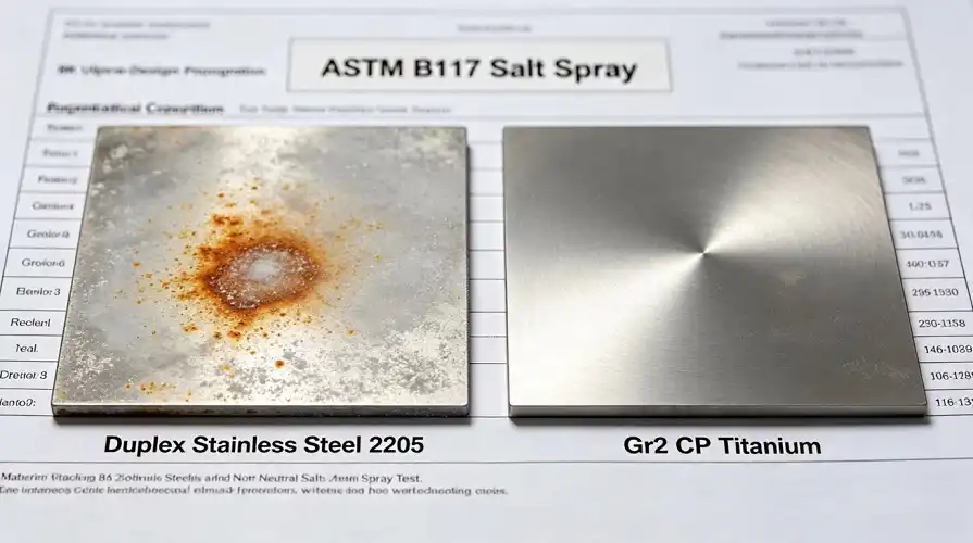 Salt Spray Corrosion Comparison Specimens Salt Spray Corrosion Comparison Specimens