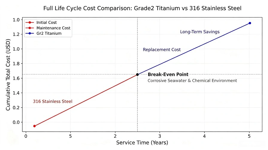 Life-cycle cost comparison chart Life-cycle cost comparison chart