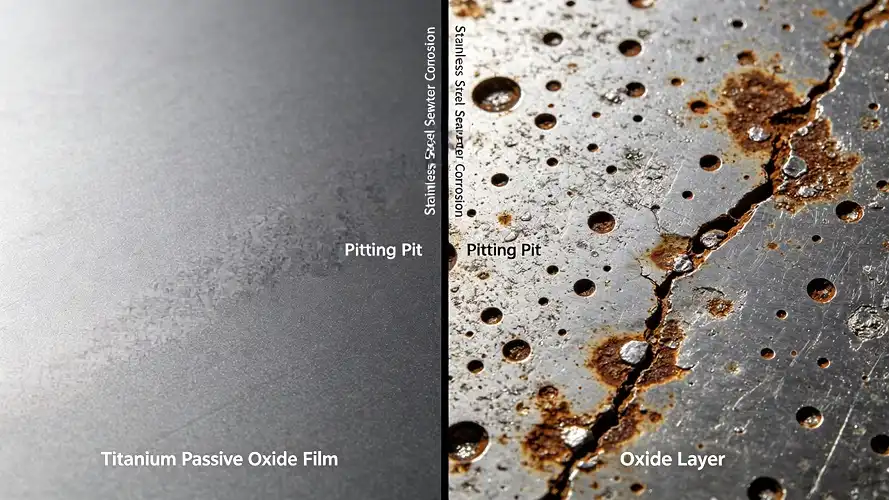 Titanium Passive Film Metallographic & Corrosion Specimen
