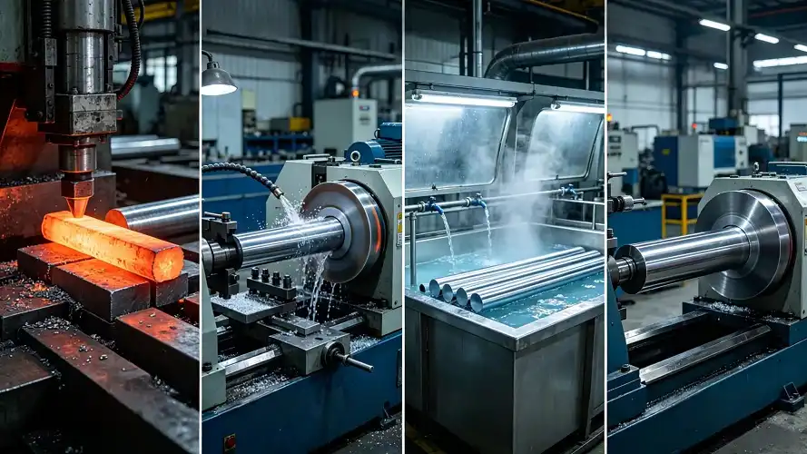 Gr2 Titanium Full Production Line Shots