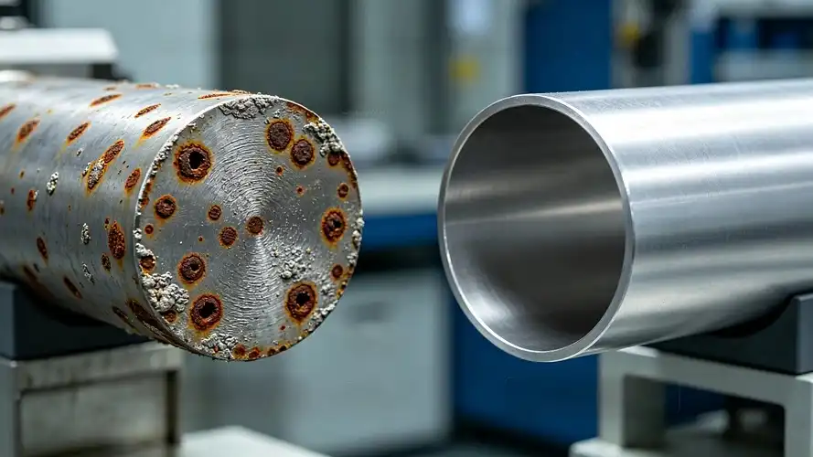 316L Stainless Steel vs Gr5 Titanium Corrosion Test Specimens