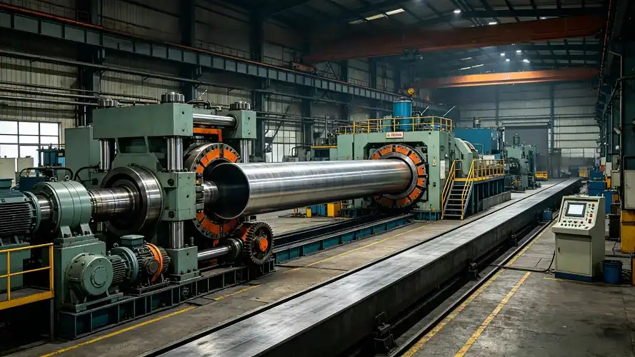 Ti-6Al-4V tube cold rolling production line