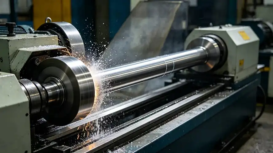 Centerless Grinding Production Line for Titanium Rod Centerless Grinding Production Line for Titanium Rod
