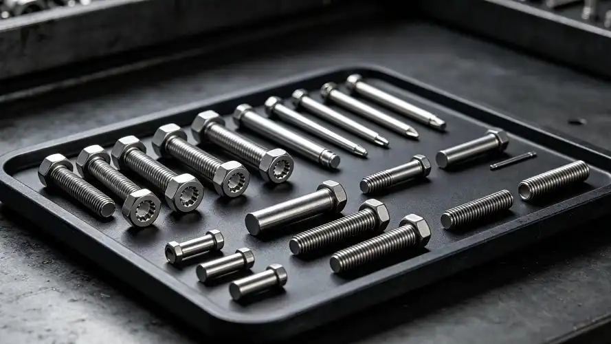 Aerospace Grade 2 Titanium Fastener Finished Parts Aerospace Grade 2 Titanium Fastener Finished Parts