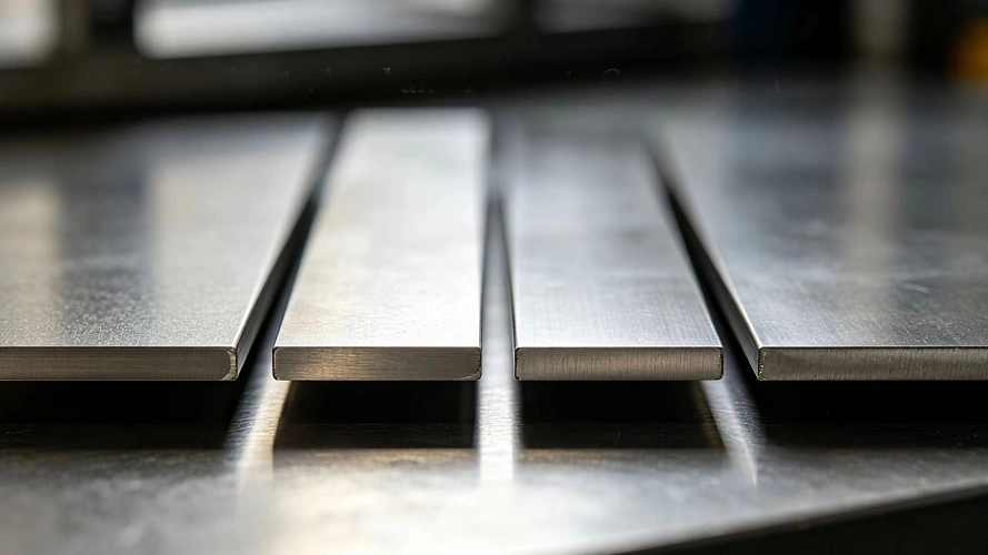 Multi-Metal Alloy Plate Comparison Sample Multi-Metal Alloy Plate Comparison Sample