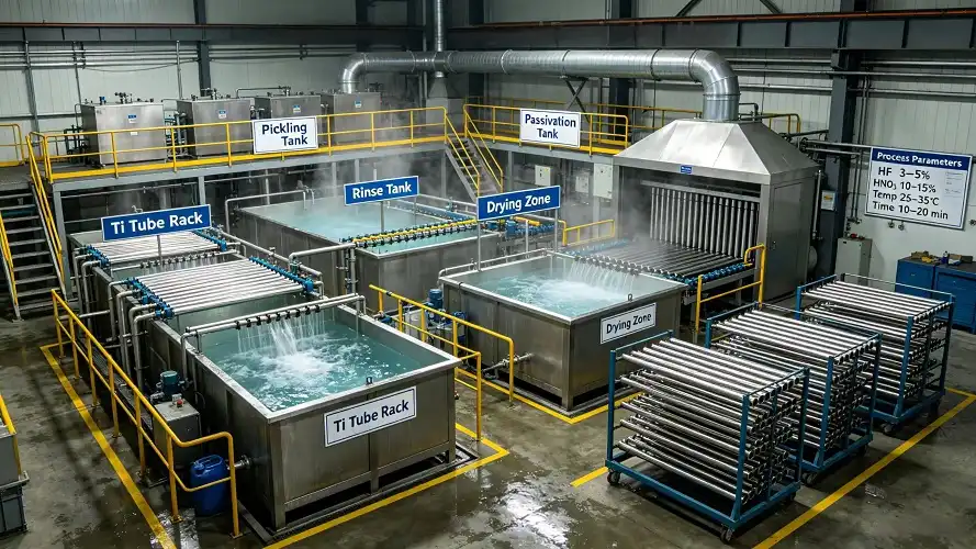Titanium Pickling & Passivation Production Line Titanium Pickling & Passivation Production Line