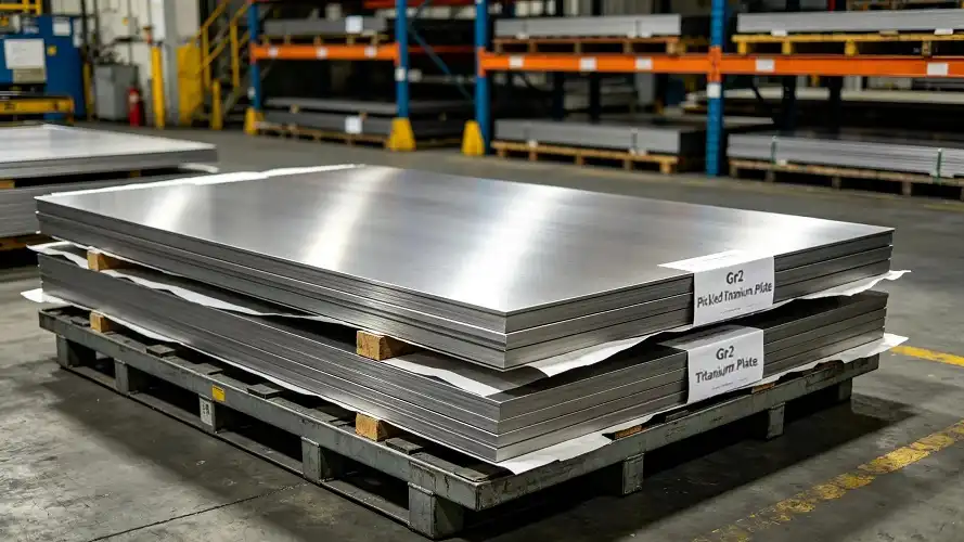 Grade 2 Titanium Plate Stock