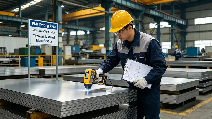 PMI Spectroscopy Inspection PMI Spectroscopy Inspection