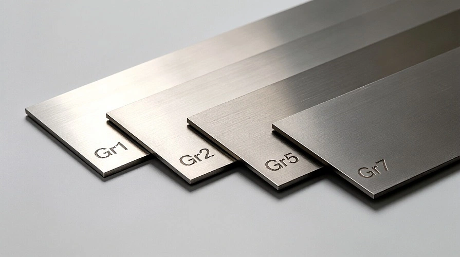 Titanium Grade Sample Comparison