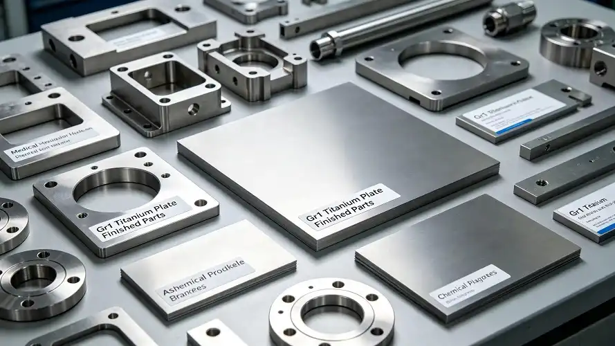 Machined Titanium End Products Machined Titanium End Products