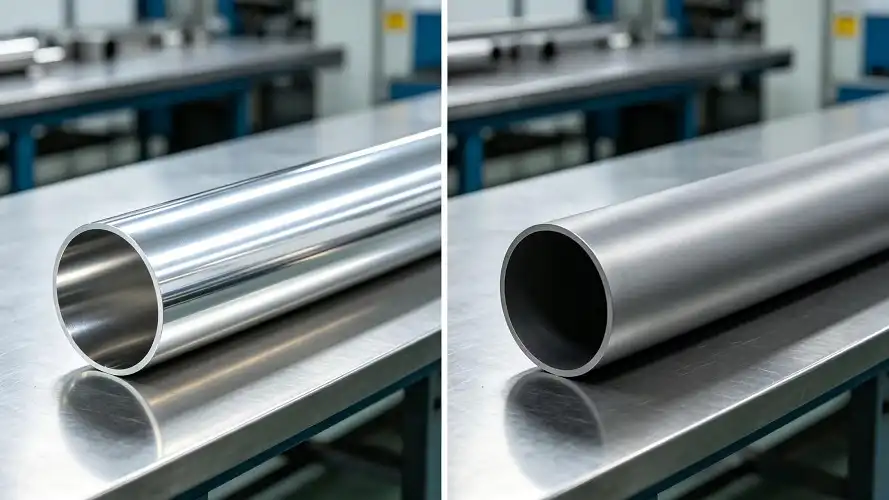 	Titanium Tube Surface: Before & After Pickling