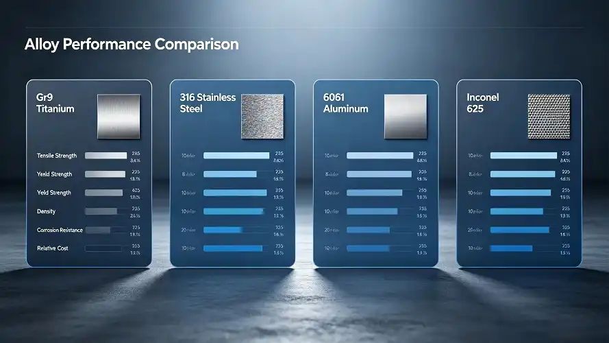 Material Performance Comparison Chart Material Performance Comparison Chart