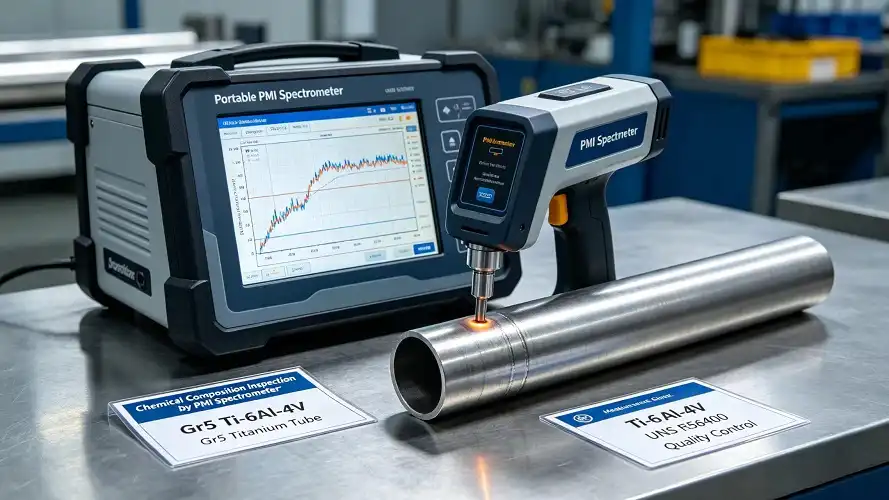 Titanium Material Spectroscopic Testing Lab