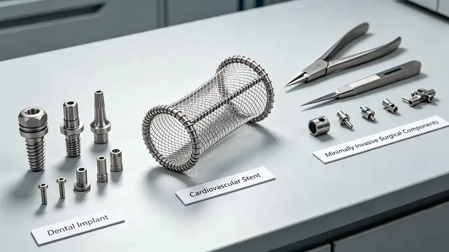 Diversified titanium medical devices