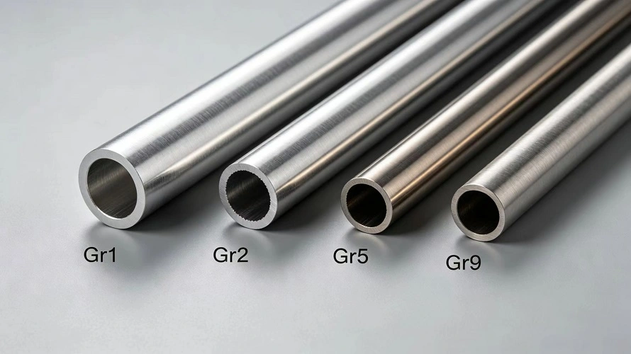 Bright Seamless Titanium Tube Stock